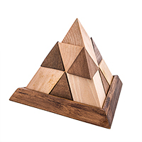 Головоломка из дерева - Пирамида