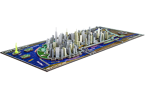 Купить Пазл 4D Cityscape New York (Нью-Йорк)