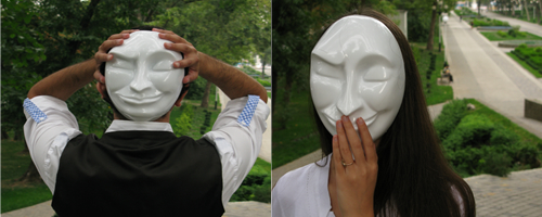 Мафия с масками/маски для игры в мафию